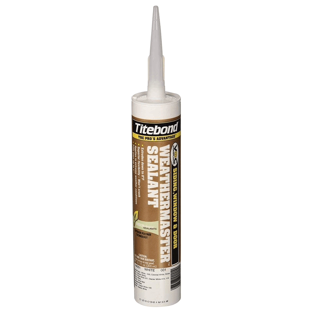 Titebond 10.1 oz Weathermaster Sealant, White - Main Image