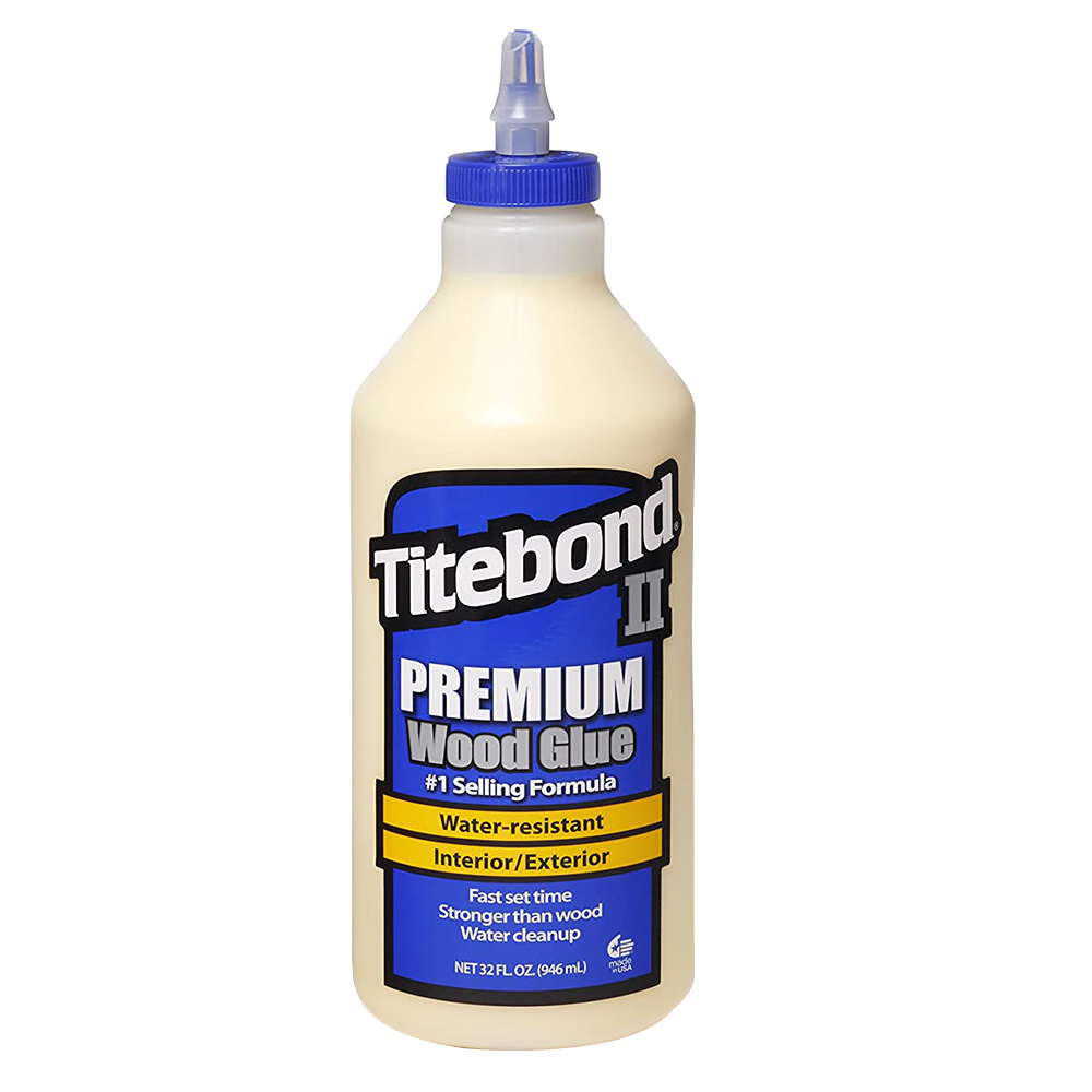 Titebond® II Premium Wood Glue, Honey Cream, 1qt Bottle - Main Image