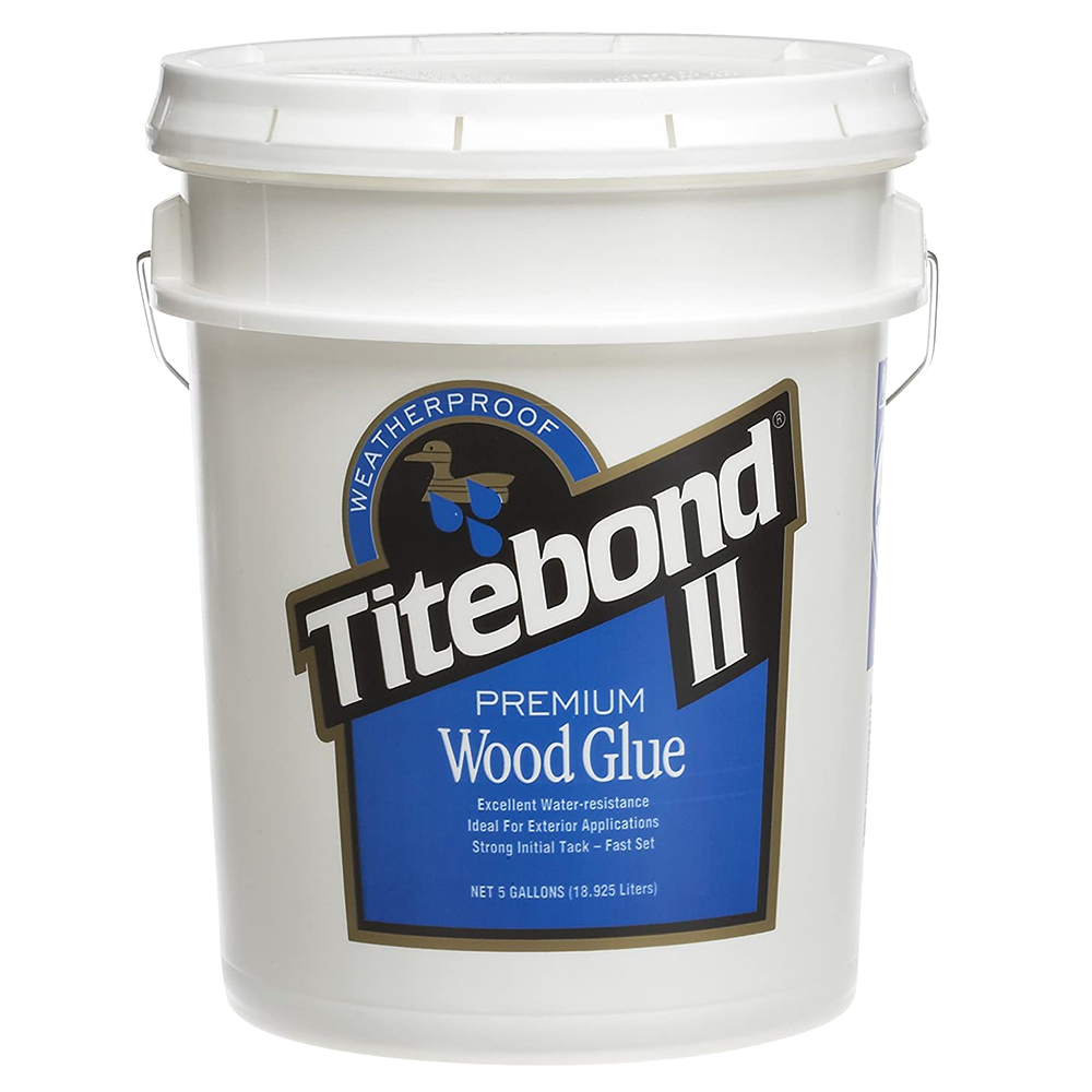 Titebond® II Premium Wood Glue, Honey Cream, 5 Gallon Pail - Main Image