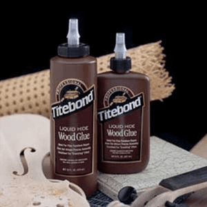 Titebond® Liquid Hide Wood Glue, Amber, 8 oz Bottle - Alt Image 1