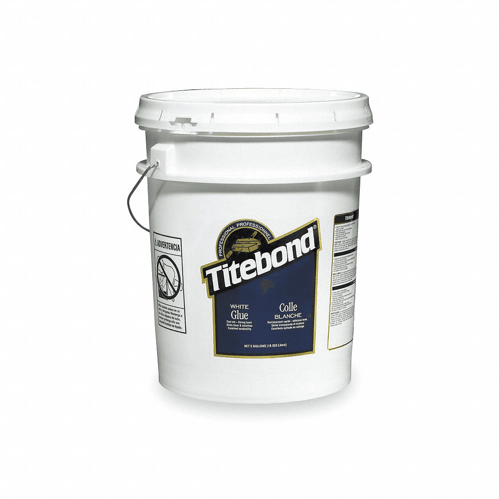 Titebond Wood Glue, White, 5 Gallon Pail - Main Image