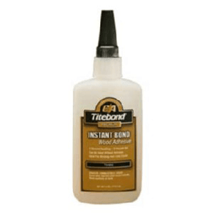 Titebond Instant Bond Thin Wood Glue, Clear, 2 oz Bottle - Main Image