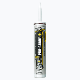 Titebond Pro-Grade Plus Caulk, 10.1 oz Cartridge, Brown - Main Image