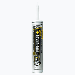 Titebond Pro-Grade Plus Caulk, 10.1 oz Cartridge, Slate Gray - Main Image