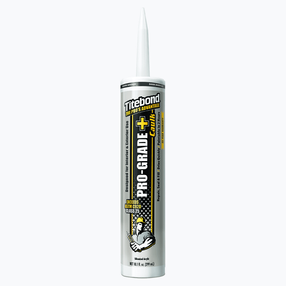 Titebond Pro-Grade Plus Caulk, 10.1 oz Cartridge, Dark Bronze - Main Image