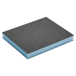 220 Grit 2-Sided Grant Sanding Sponge 4-23/32" x 3-13/16" x 1/2 - Alt Image 1