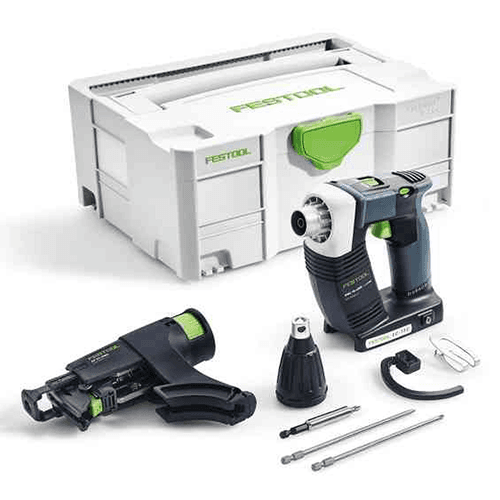 Festool DWC 18-4500 cordless drywall screwdriver with collation magazine