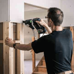 Rotating collation magazine for use in tight areas