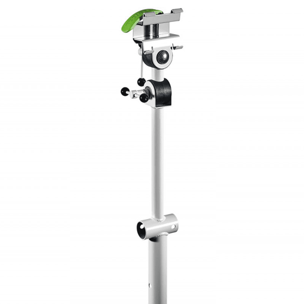 Adjustable inclination angle for optimal alignment of Festool grazing light on wall or ceiling