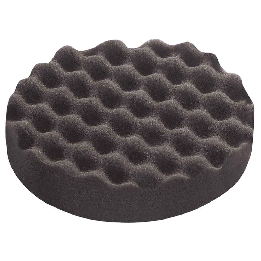 Extra-Fine Grit Waffle Sanding Sponge, Black 6" x 6" x 1-1/5" (5 Pack) - Main Image
