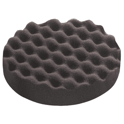 Extra-Fine Grit Waffle Sanding Sponge, Black 6" x 6" x 1-1/5" (5 Pack) - Main Image