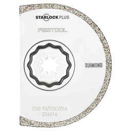 90mm Starlock Plus Oscillating Multitool Diamond Saw Blade Main - Image