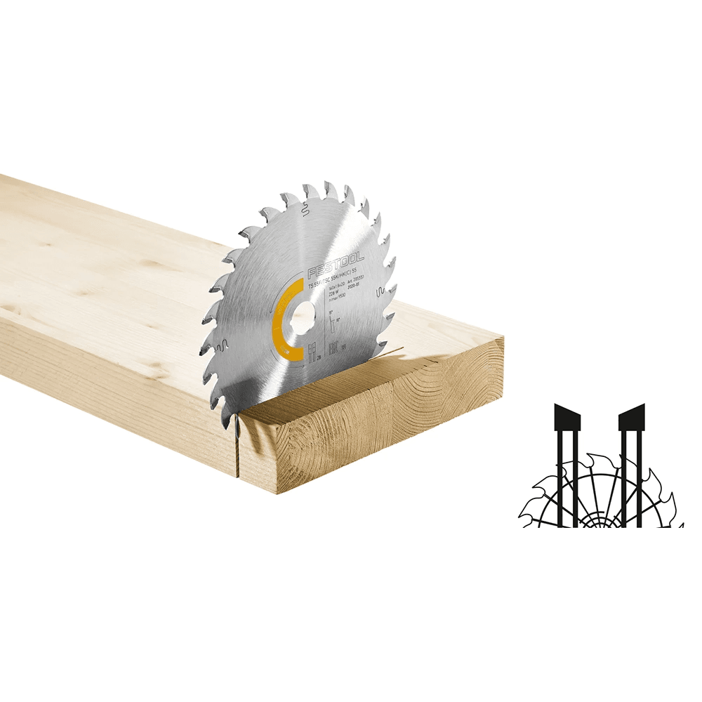 6-39/64" x 28 Saw Blade for Wood Universel Alt 1 - Image