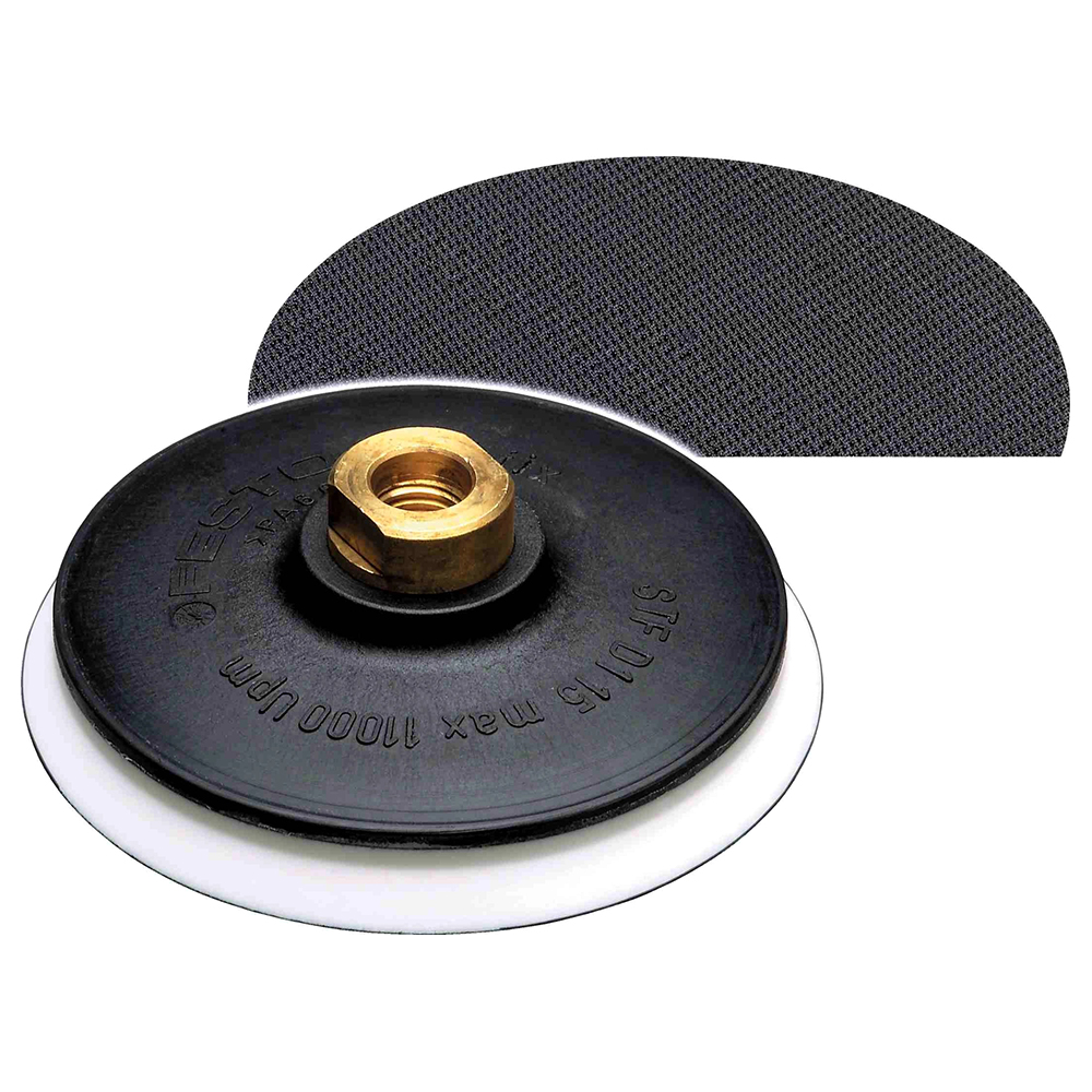 115mm Hook and Loop StickFix Sanding Backing Pad for RAS 115, Hard - Alt Image 1