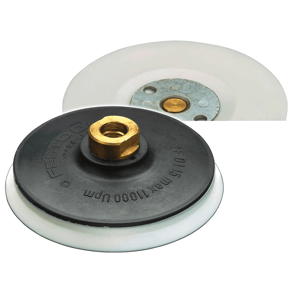 90mm Fiberfix Sanding Backing Pad, Soft - Alt Image 1