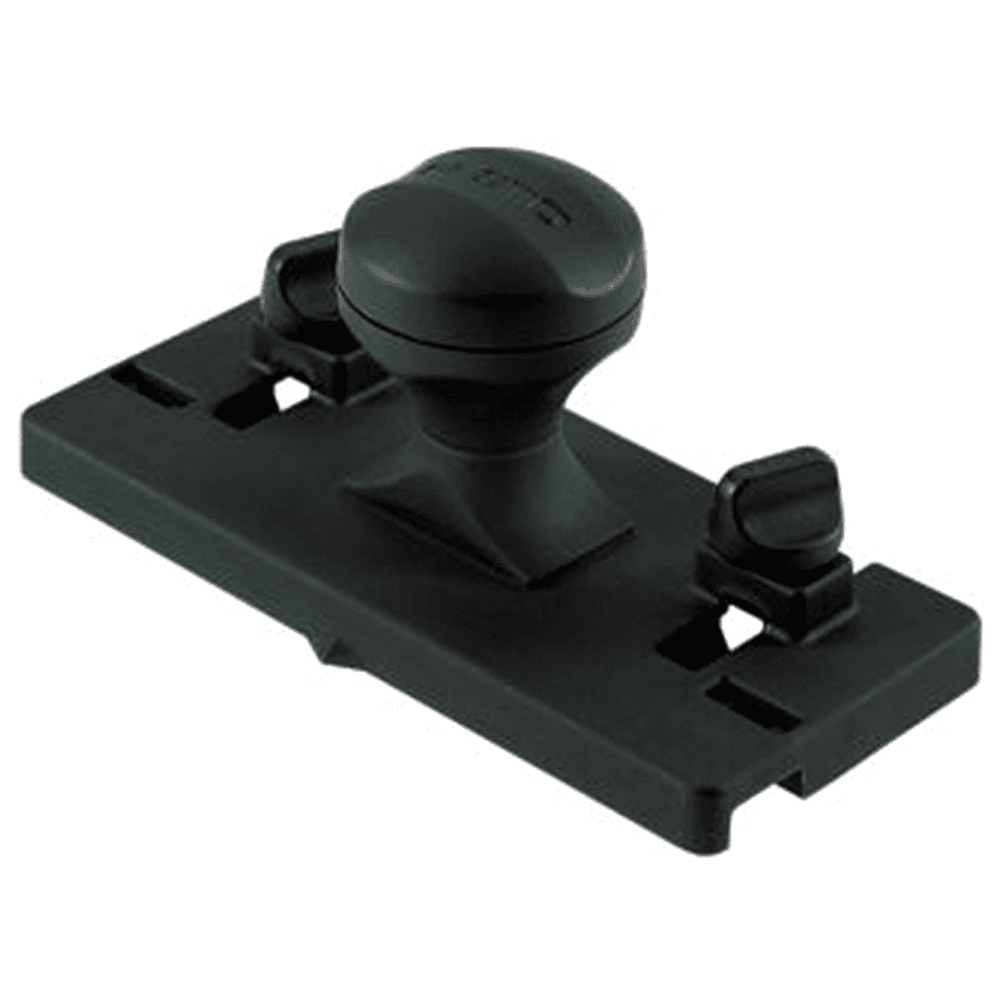 Close-up of Festool replacement guide stop for OF 1010 router with FS guide rail system