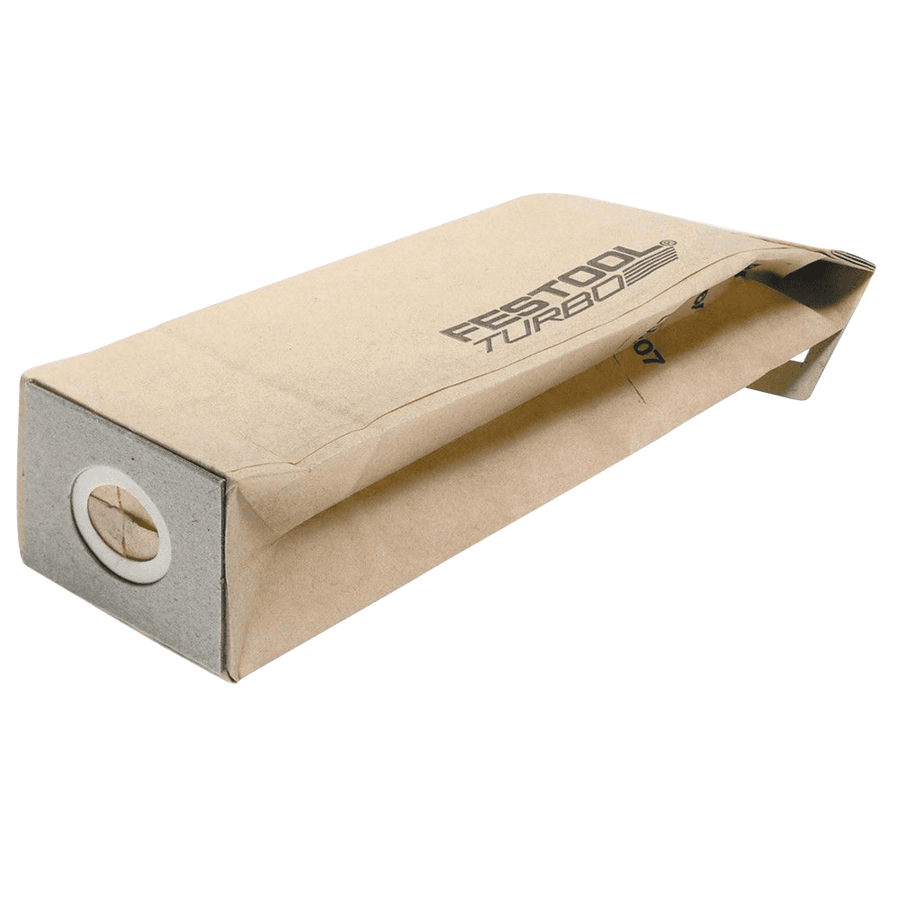 Disposable paper dust bag for Festool DTS 400, RTS 400, and ETS 125 sanders - 25 replacement bags