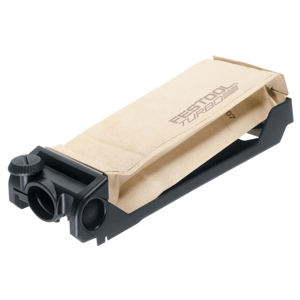 Festool Turbo Dust Bag Set for ETS 150 Sanders - Paper Dust Bag with Plastic Holder for Turbo Dust Extraction