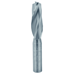 10mm x 60mm Spiral Groove Cutter, 8mm Shank - Main Image