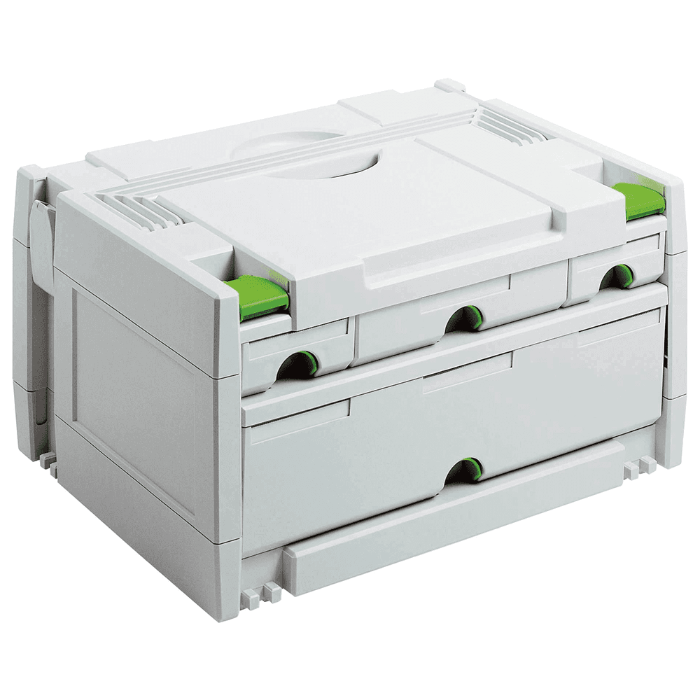 395mm x 295mm x 210mm SYS 3-SORT 4 Drawer Sortainer - Main Image