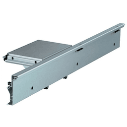 Adjustable stop points on Festool CMS sliding table for repeat cuts