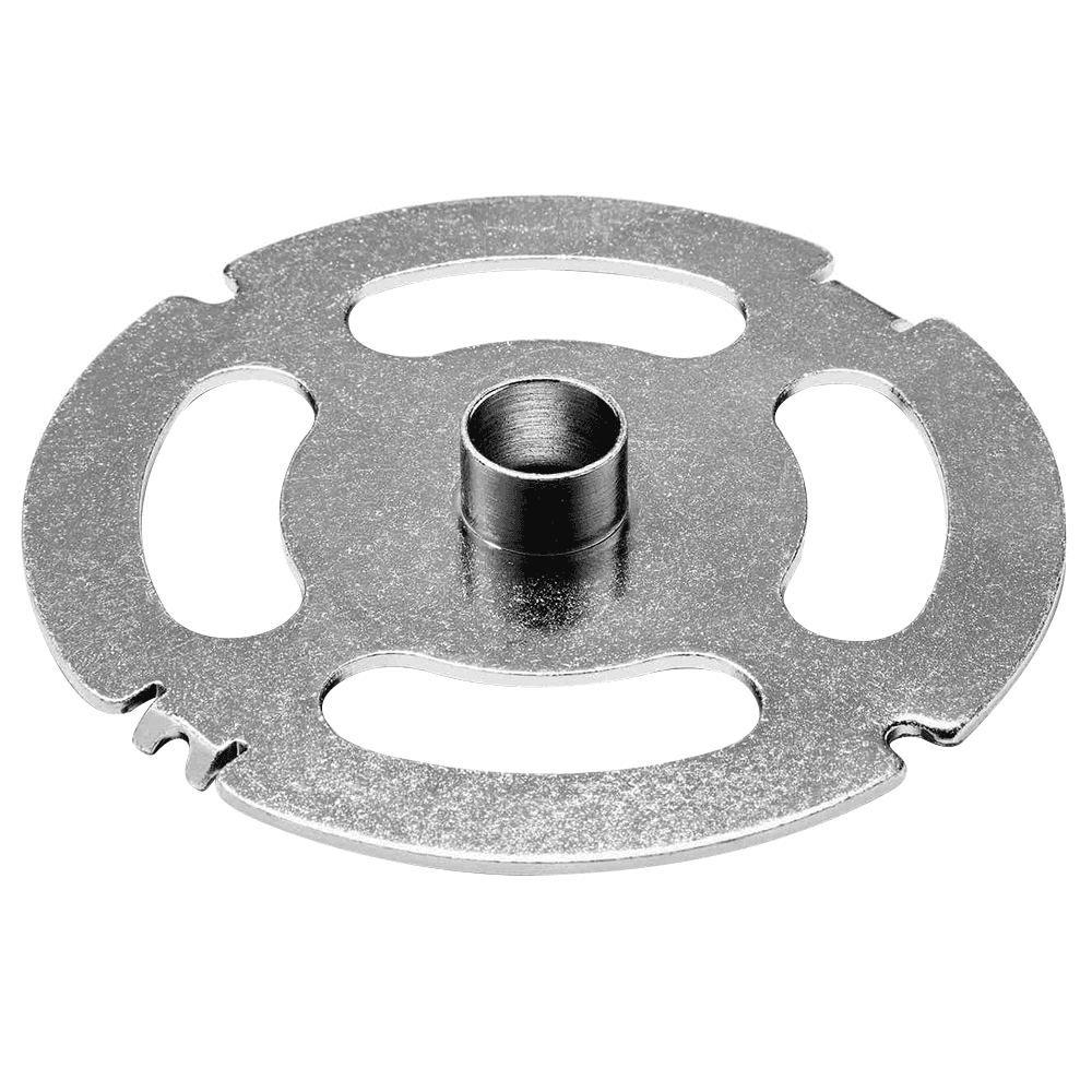 Festool 43/64" Router Template Guide for OF2200 with Copying Ring and Self-Centering Magnets