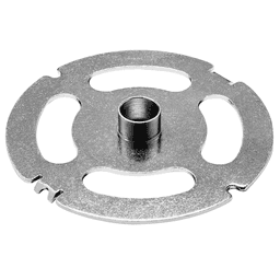 Festool 43/64" Router Template Guide for OF2200 with Copying Ring and Self-Centering Magnets