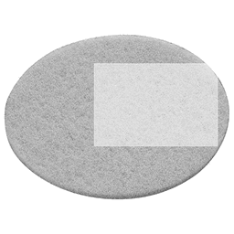 Vlies Polishing Sanding Sponge for D125, White (10 Pack) - Main Image