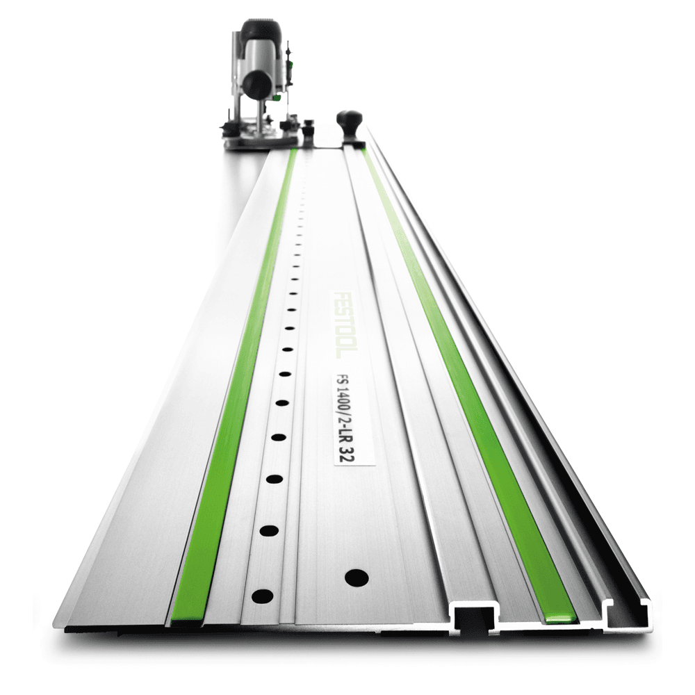 32 mm Hole Drilling Guide Rail, 55&quot;