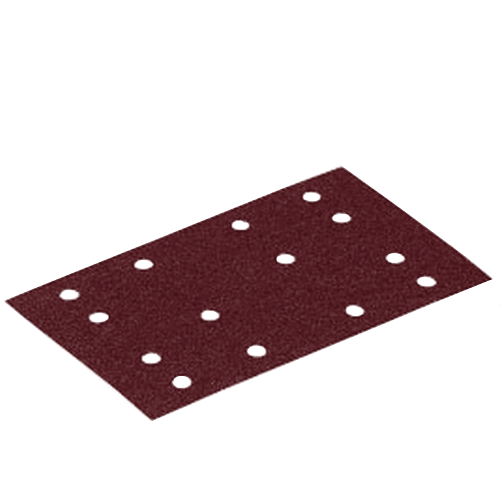3-1/8" x 5-1/4" 150 Grit Aluminum Oxide Abrasive Sheet (50/Pack) - Alt Image 1