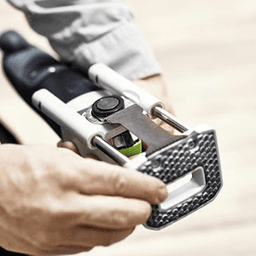 Flexible operation, short set-up times - Depth stop, positioning aid and blades mounted without tools