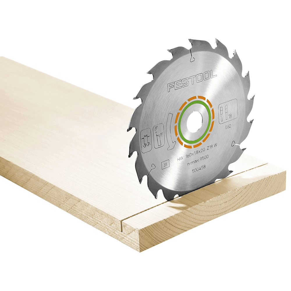160mm x 18 Tooth Standard Rip Saw Blade for HKC/HK 55 - Main Image