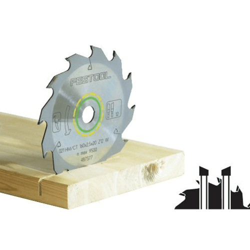 160mm x 18 Tooth Standard Rip Saw Blade for HKC/HK 55 - Alt Image 1