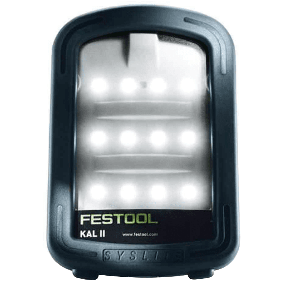 Festool SysLite Worklamp with 12 high-performance LEDs for excellent lighting