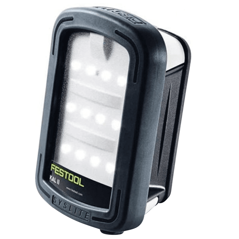 Festool SysLite Worklamp with 170&#730; scattering angle for maximum lighting coverage