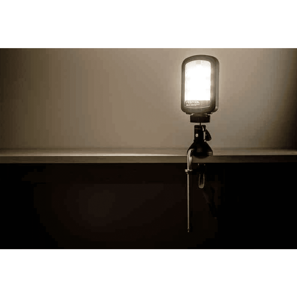 Festool SysLite Worklamp with shatter-proof housing for durability and longevity
