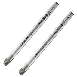 #3 x 100mm Centrotec Pozi Drive Driver Bit (2/Pack) - Alt Image 2