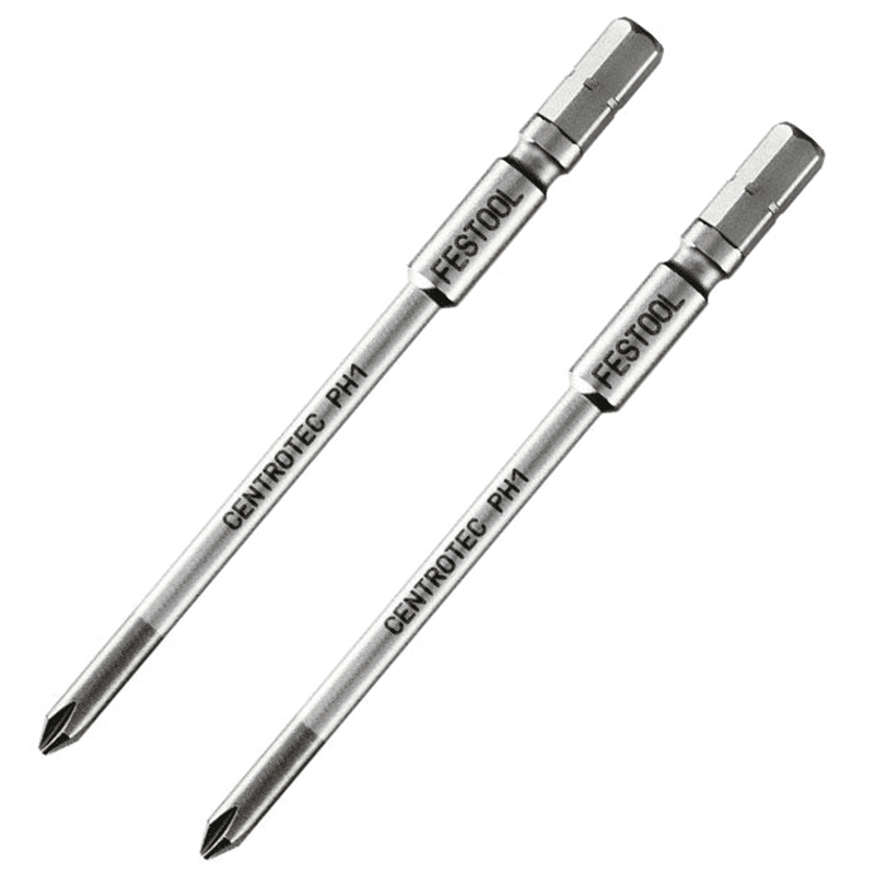 #1 x 100mm Centrotec Phillips Drive Driver Bit (2/Pack) - Alt Image 1