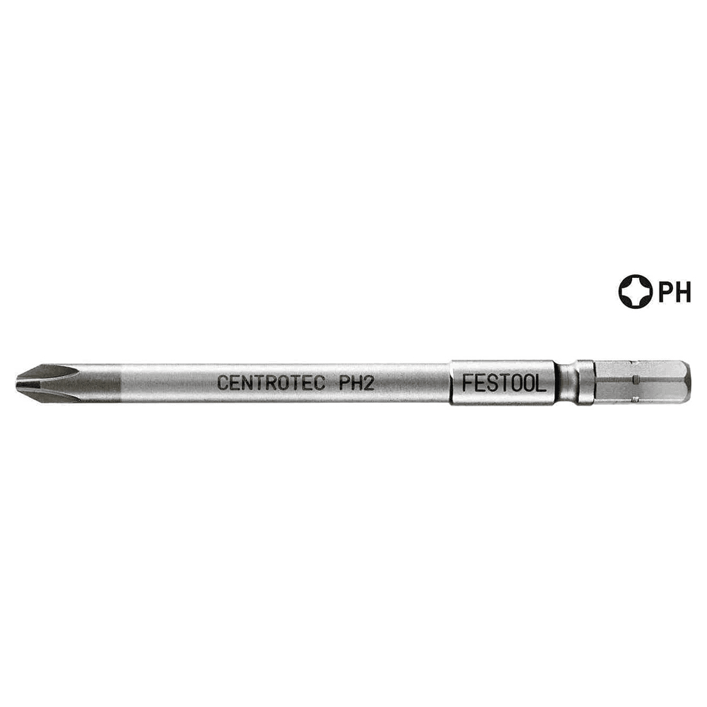 #2 x 100mm Centrotec Phillips Drive Driver Bit (2/Pack) - Alt Image 1