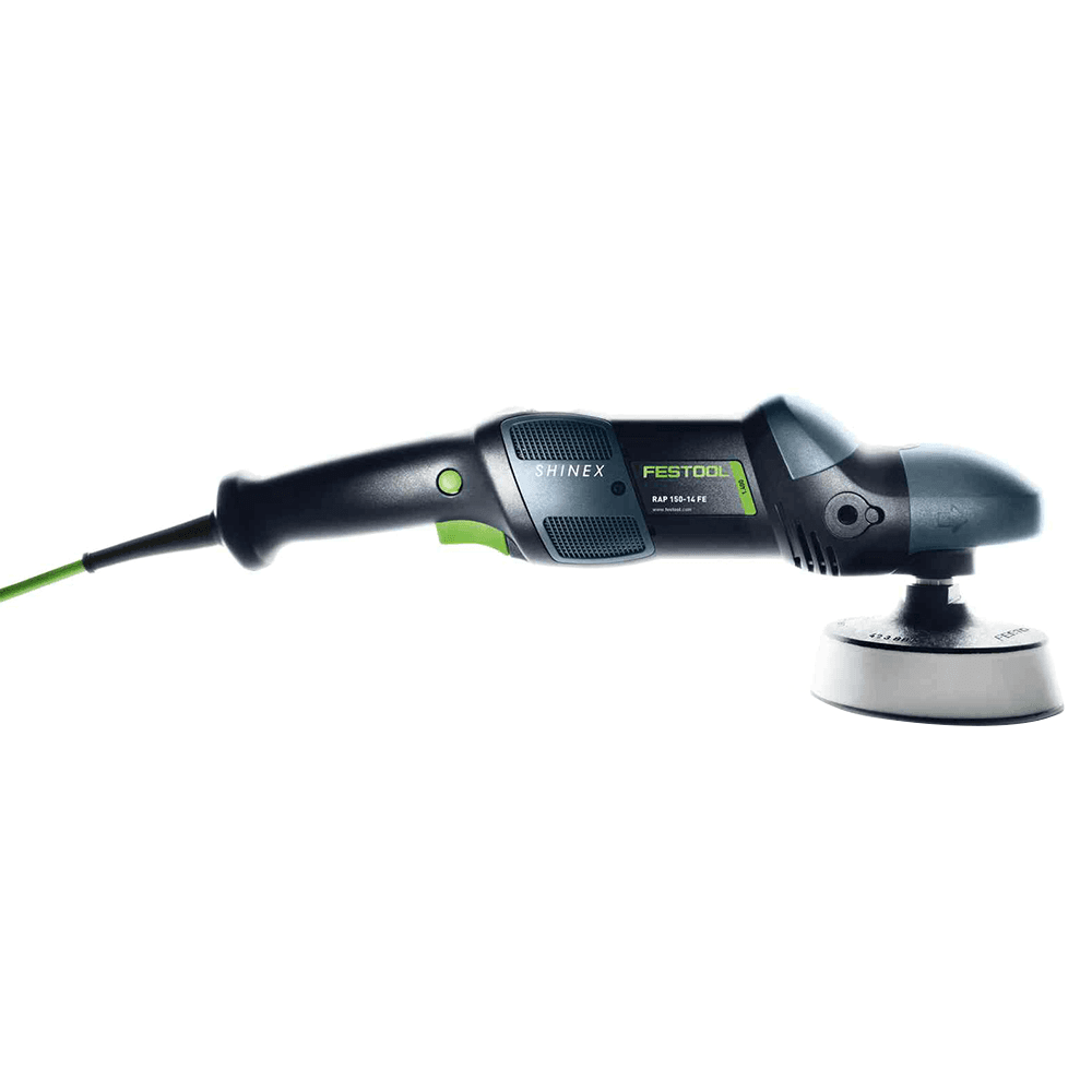 High Coverage Capacity with Festool 6" Rotary Polisher Shinex Rap for RAP 150-14 FE