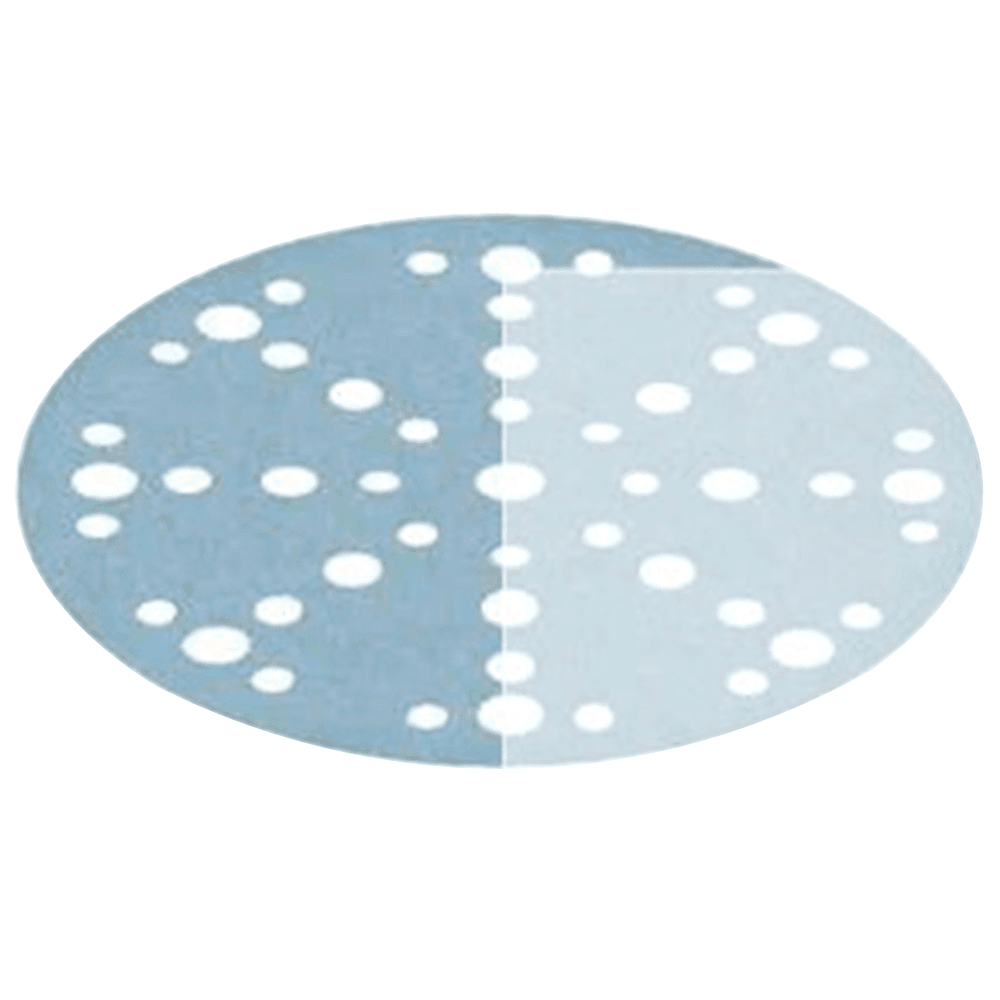 150mm Hook and Loop 80 Grit 48 Holes Abrasive Granat D150 Sanding Disc, Aluminum Oxide (10/Pack) - Alt Image 1