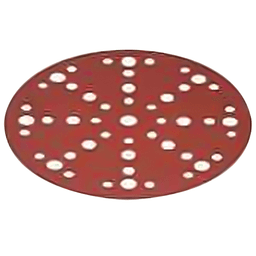 6" Hook & Loop 180 Grit 48 Holes Abrasive Rubin 2 Multi-Jetstream II Sanding Disc, Aluminum Oxide on Paper (50/Box) - Alt Image 1