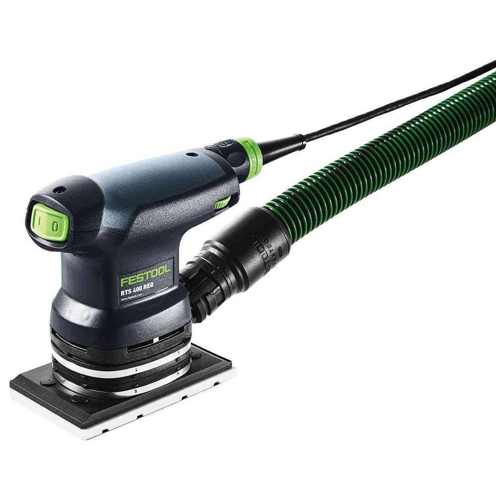 Improved Ergonomics and Robust Power Switch - Festool RTS 400 REQ-Plus
