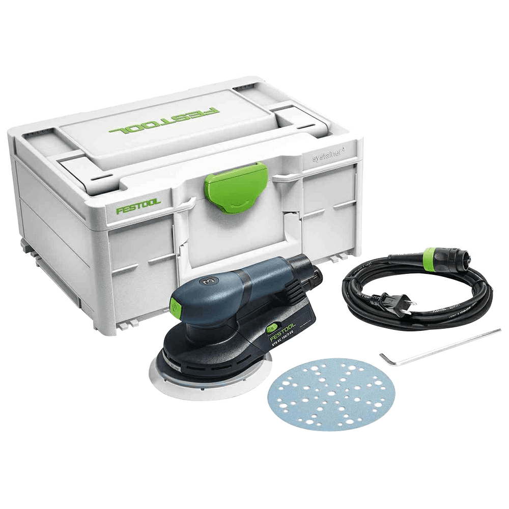 Festool ETS EC150/3 EQ-Plus with Automatic Dust Control