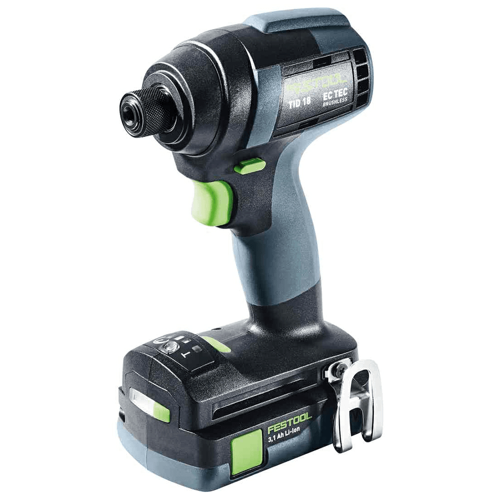 Festool TID HPC 4.0 I-Plus Cordless 18V Impact Driver Kit with Case