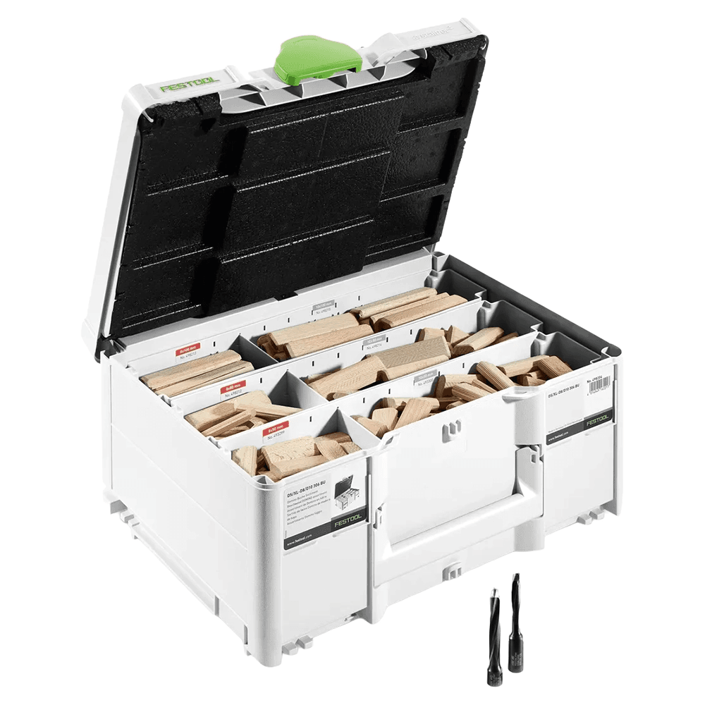 DS/XL D8/D10 306 BU Domino Beech Tenons Assortment For DF 700 Main - Image