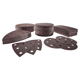 P220 Grit 9 Holes Rubin Abrasive Sheet, (50/Pack) Alt 1 - Image