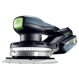 6" ETSC 2 150 I-PLUS Cordless Sander with 2 4.0Ah Batteries/Charger Alt 1 - Image
