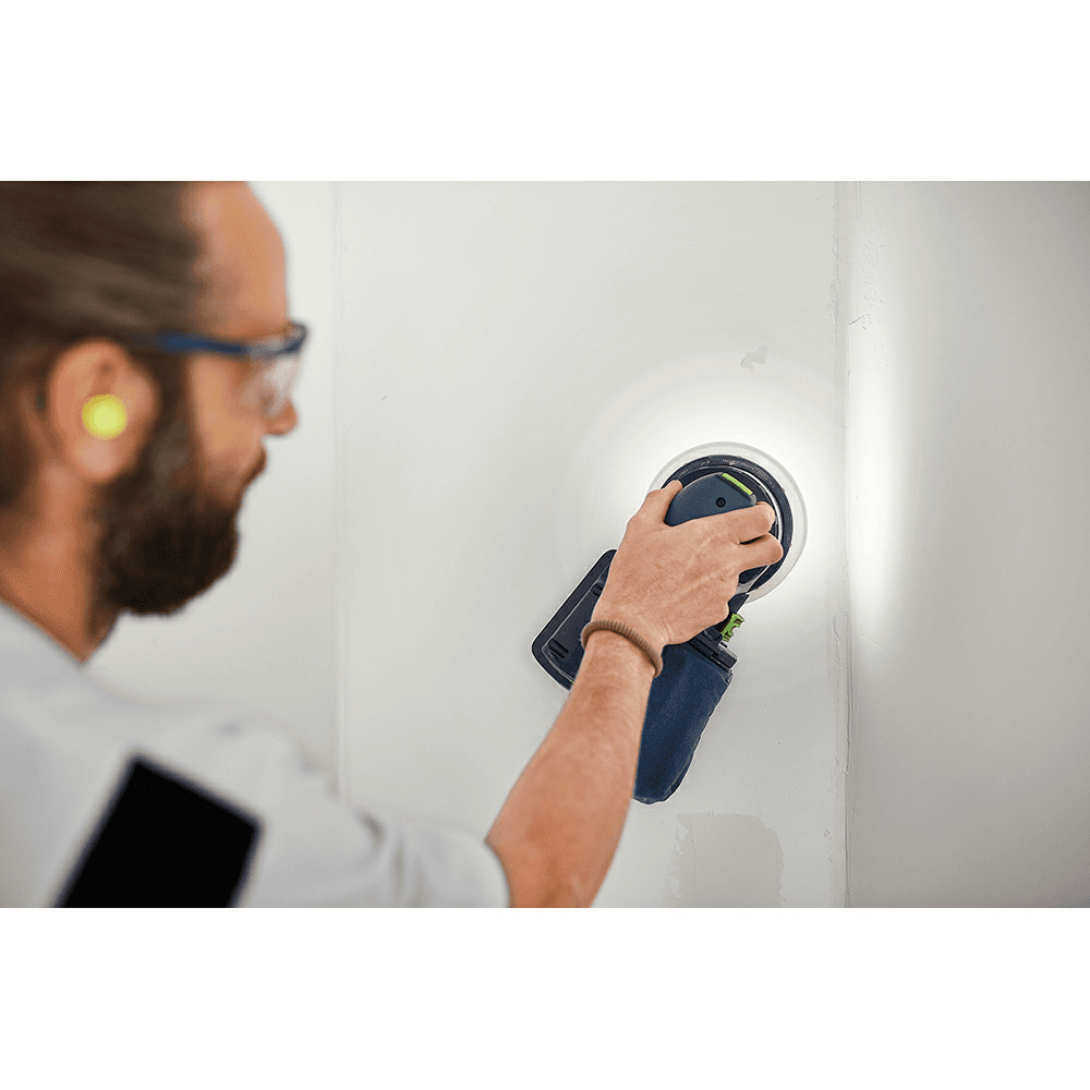6" ETSC 2 150 I-PLUS Cordless Sander with 2 4.0Ah Batteries/Charger Alt 5 - Image