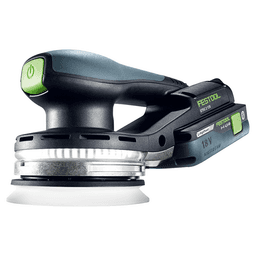 5" ETSC 2 125 I-PLUS Cordless Sander with 2 4.0Ah Batteries/Charger Alt 1 - Image